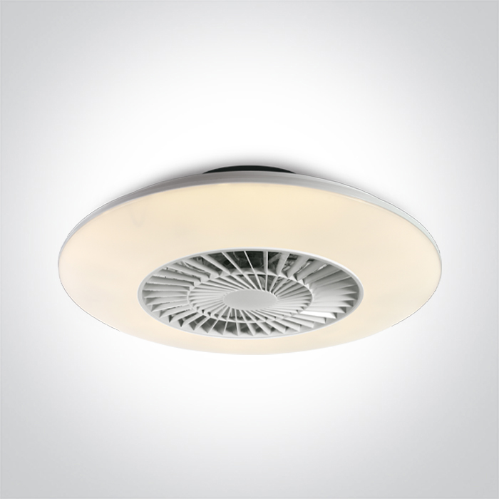 24002/W WHITE CEILING LIGHT 30W FAN 35W IP20 230v