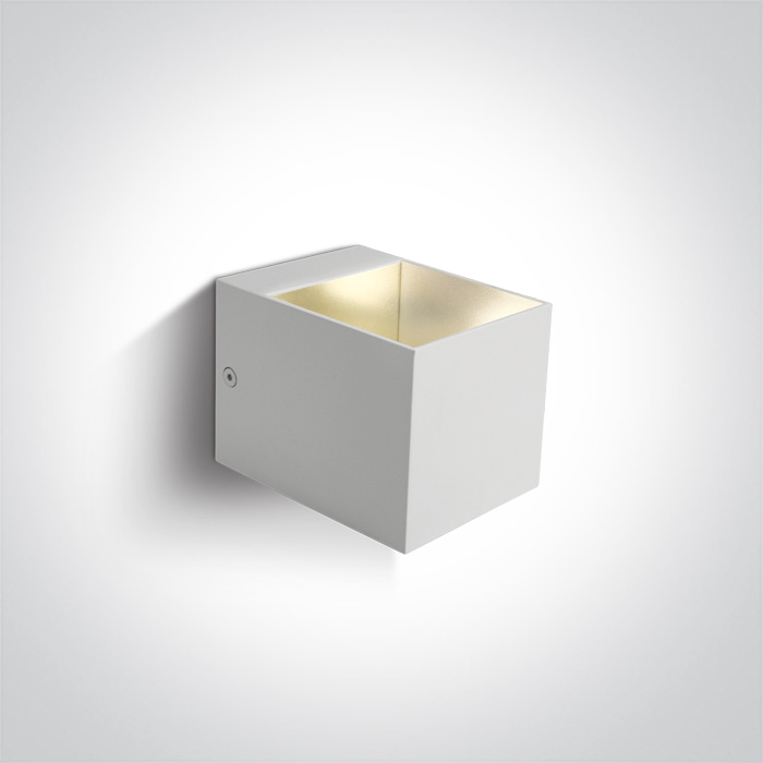 6030/W WHITE G9 6W WALL LIGHT