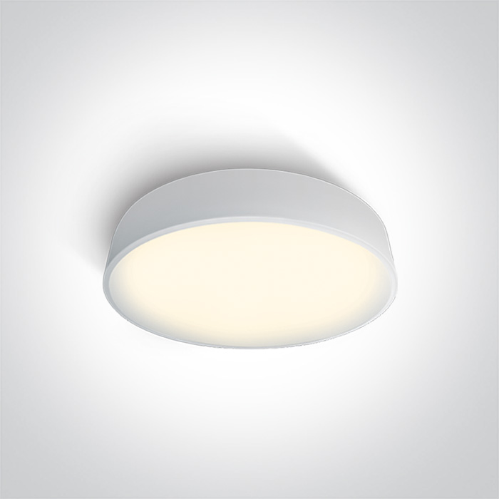 62125D/W/W WHITE PLAFO LED 25W WW IP20 230V