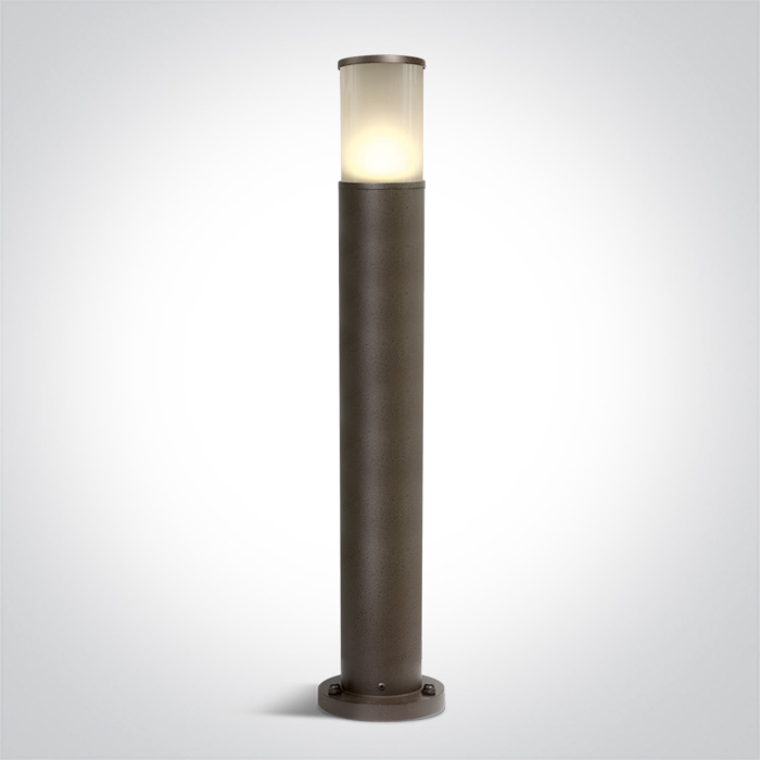 67102/BR RUST BROWN POLE 75cm E27 20W