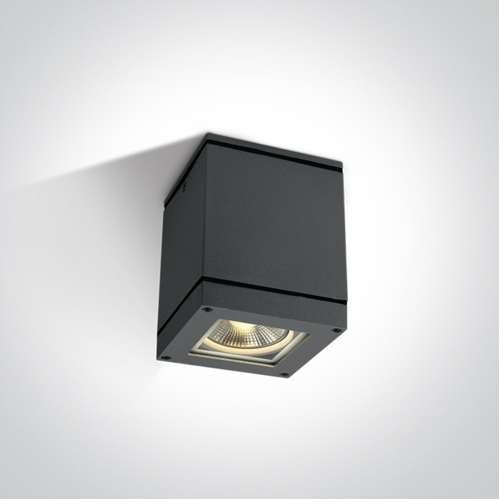 67132D/AN ANTHRACITE SQUARE CEIL PAR30 20W IP54