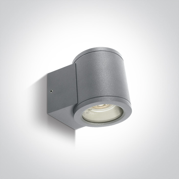 67400A/G GREY WALL GU10 10W IP54