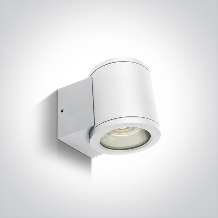 67400A/W WHITE WALL GU10 10W IP54