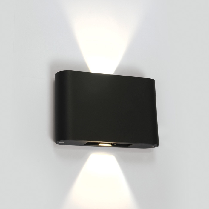 67412/AN/W ANTHRACITE WALL LED 2x6W WW IP54 230V