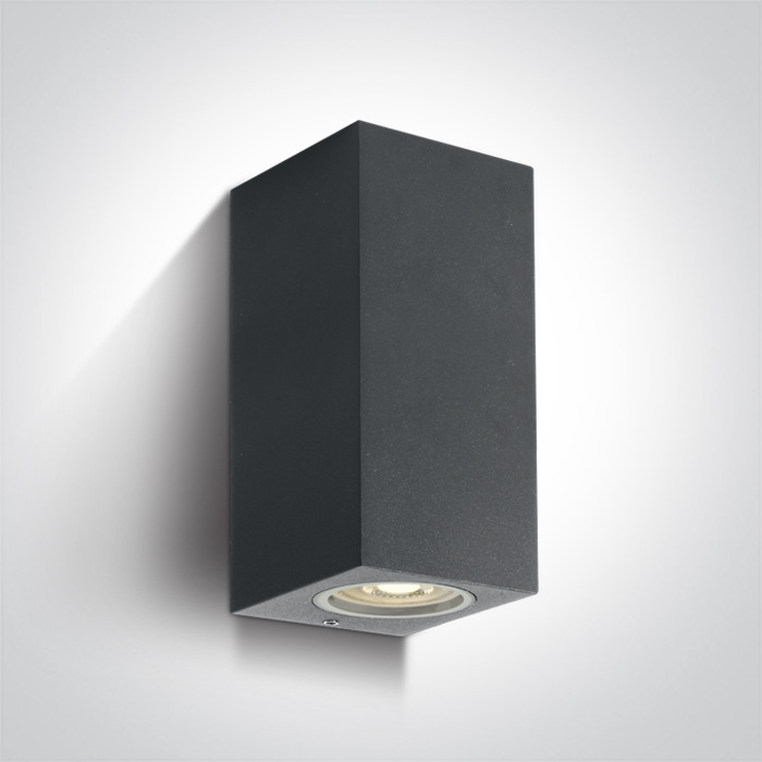 67426A/AN ANTHRACITE WALL LIGHT GU10 2x10W IP65