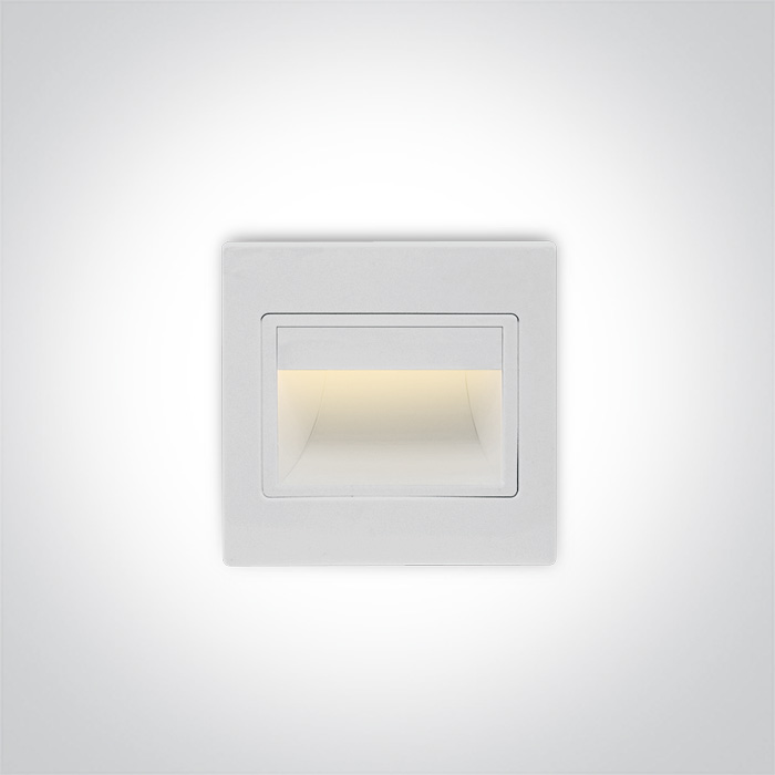 68007/W/W WHITE COB 1,5W WW 100-240V