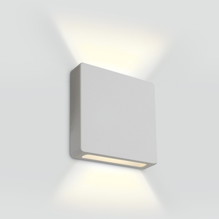 68074B/W/W WHITE IP65 WALL RECESSED COB 2W WW 700mA DARK LIGHT