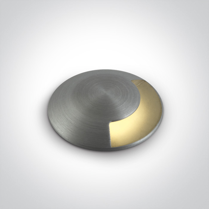 69042A/AL/W ALUMINIUM IP67 INGROUND 1W WW 350mA