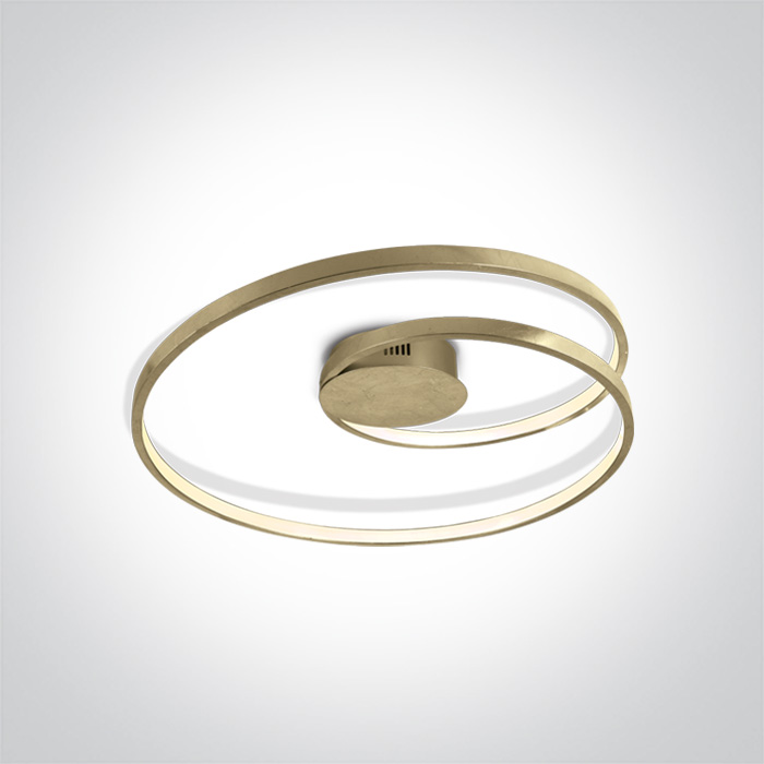 63068/BS BRASS CEILING LED 30W WW IP20 230V